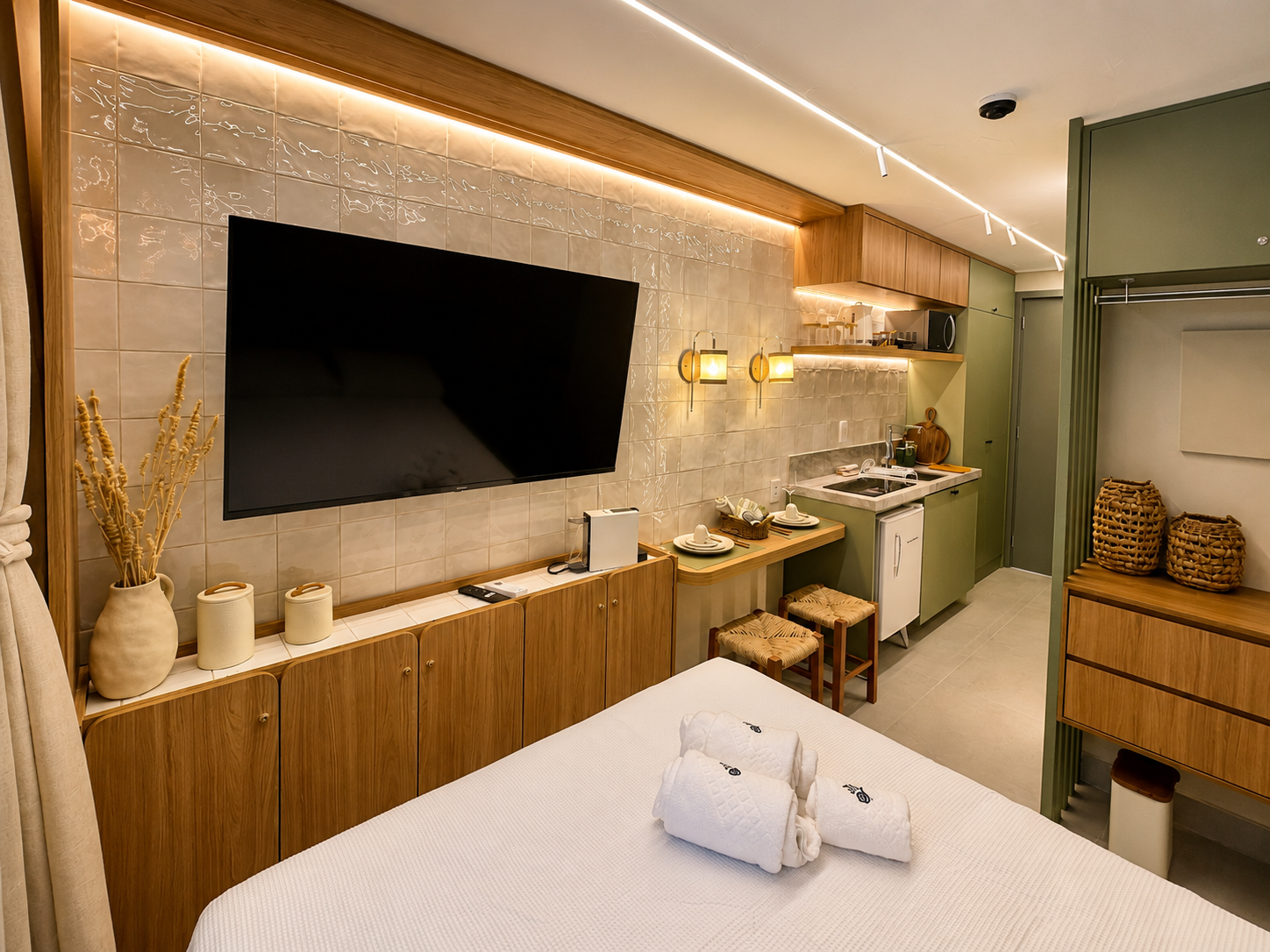 Resort com piscina